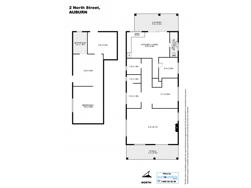 2 North St, Auburn NSW 2144 Floorplan