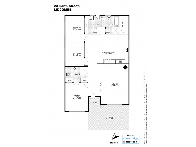 2A Edith St, Lidcombe NSW 2141 Floorplan
