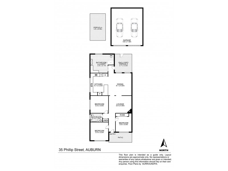 35 Phillips St, Auburn NSW 2144 Floorplan