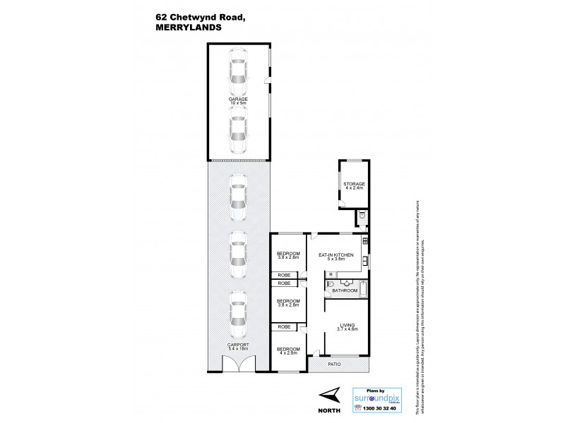 62 Chetwynd Rd, Merrylands NSW 2160 Floorplan