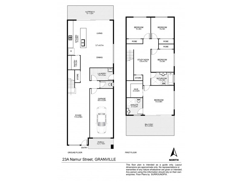 23A Namur Street, Granville NSW 2142 Floorplan
