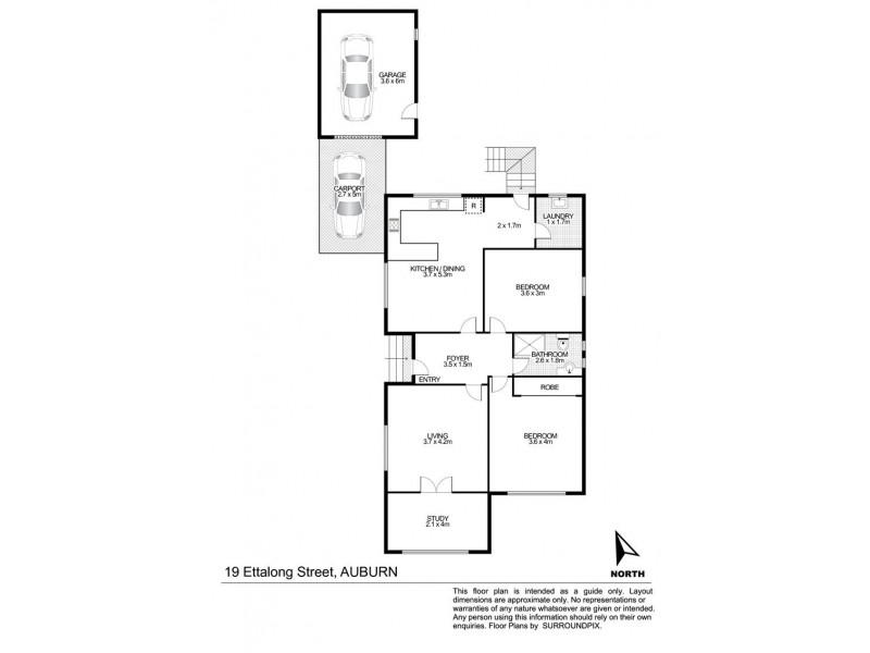 19 Ettalong Street, Auburn NSW 2144 Floorplan