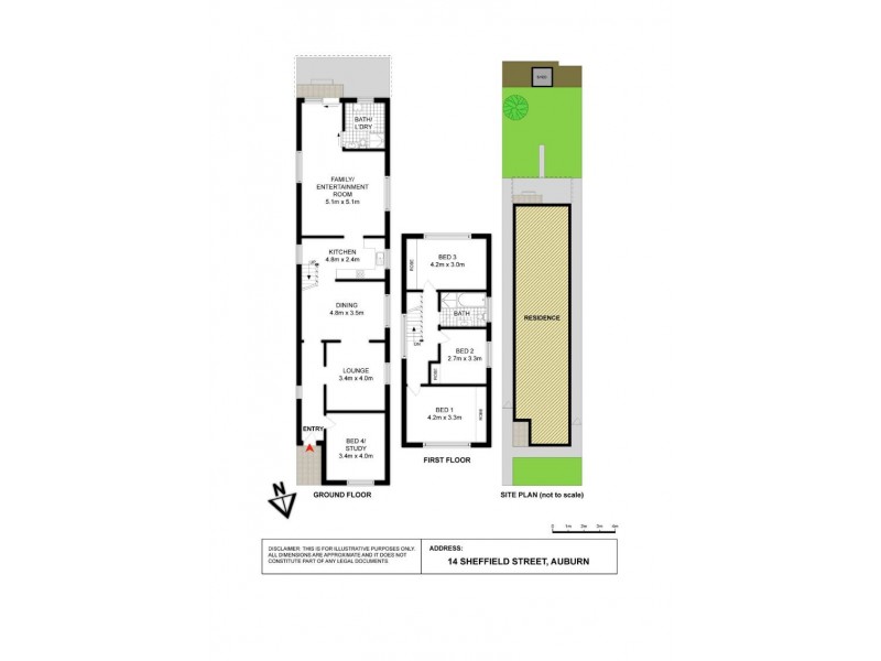 14 Sheffield Street, Auburn NSW 2144 Floorplan