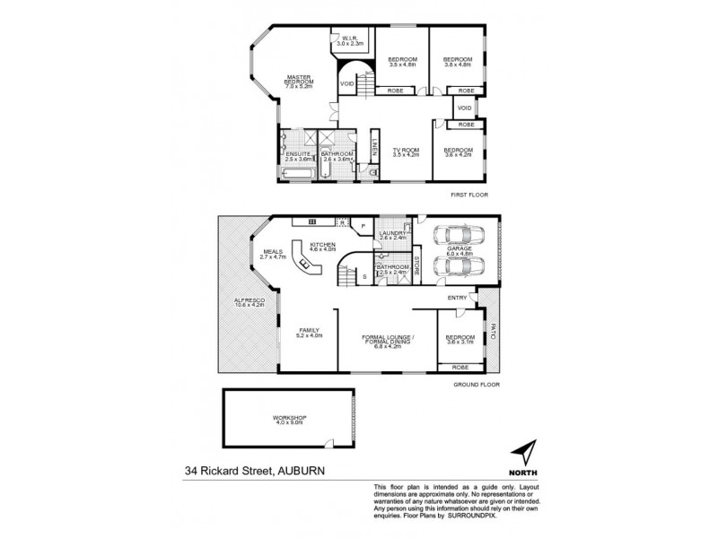 34 Rickard Street, Auburn NSW 2144 Floorplan