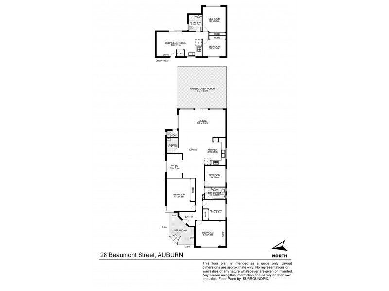 28 Beaumont Street, Auburn NSW 2144 Floorplan