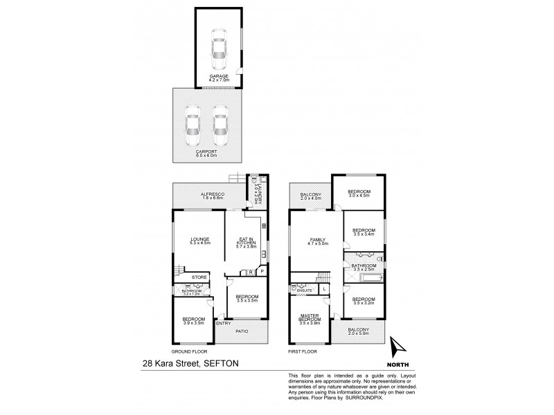 28 Kara St, Sefton NSW 2162 Floorplan