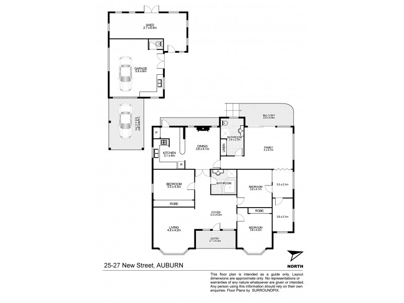 25-27 New Street, Auburn NSW 2144 Floorplan
