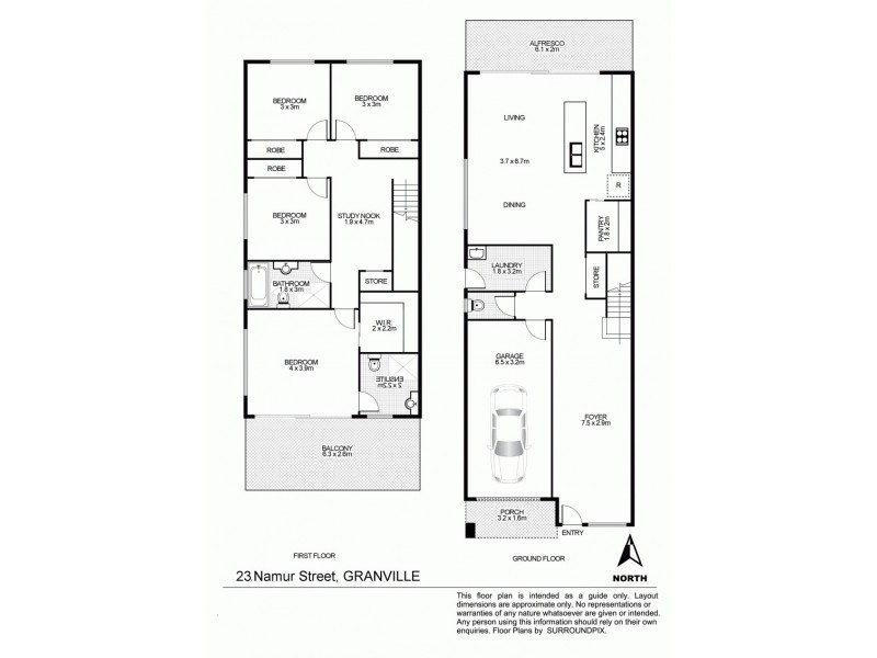23 Namur St, Granville NSW 2142 Floorplan