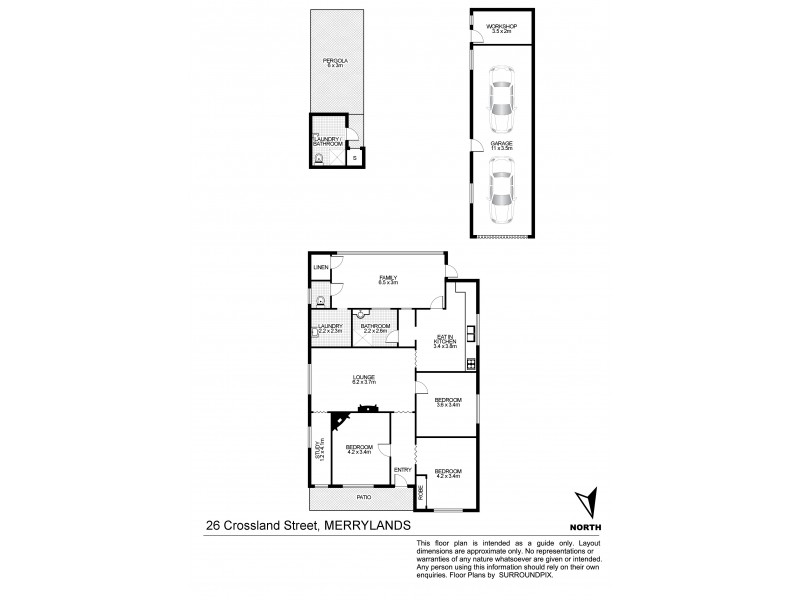 26 Crossland St, Merrylands NSW 2160 Floorplan
