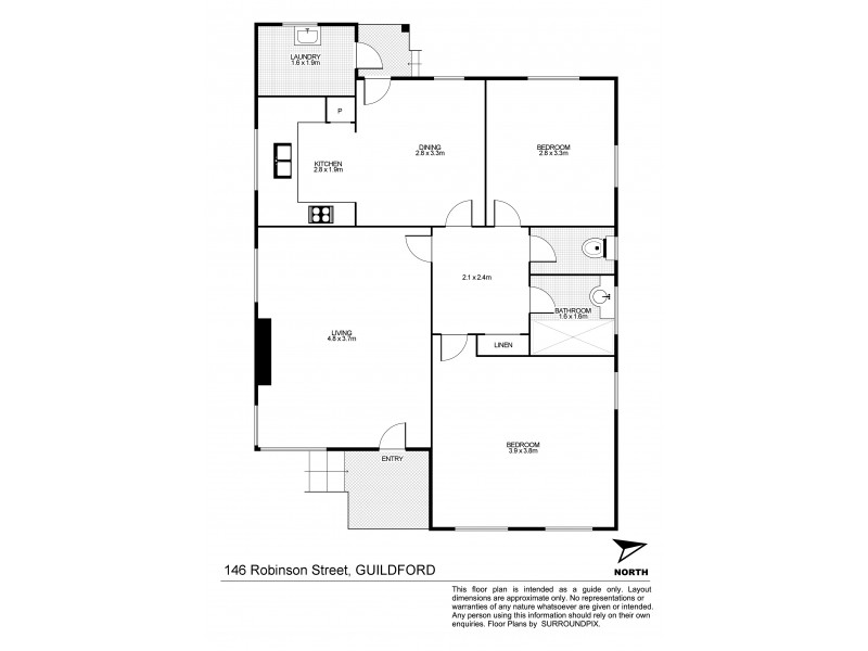 146 Robertson St, Guildford NSW 2161 Floorplan
