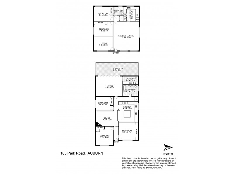 185 Park Road, Auburn NSW 2144 Floorplan