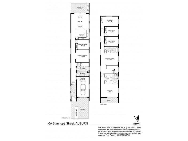 6A Stanhope Street, Auburn NSW 2144 Floorplan