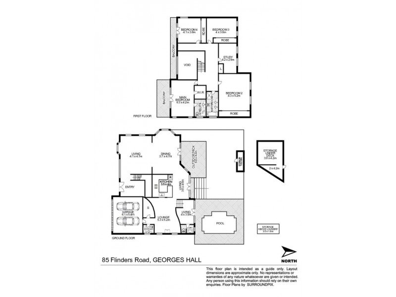 85 Flinders Rd, Georges Hall NSW 2198 Floorplan