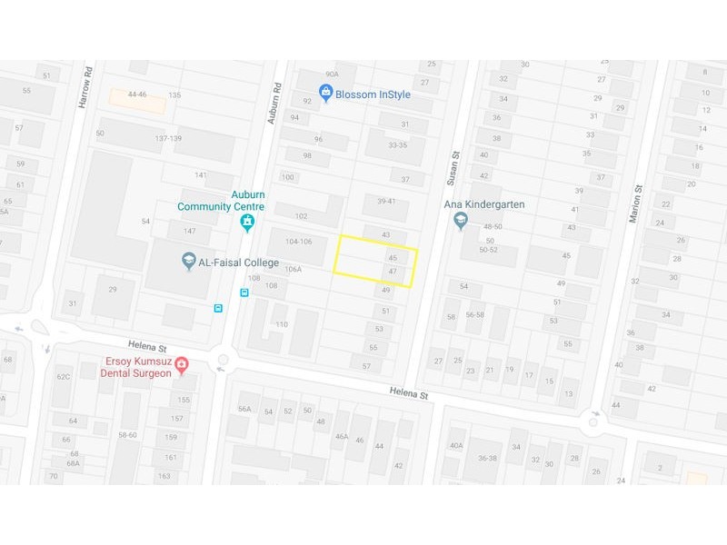 45 and 47 Susan St, Auburn NSW 2144