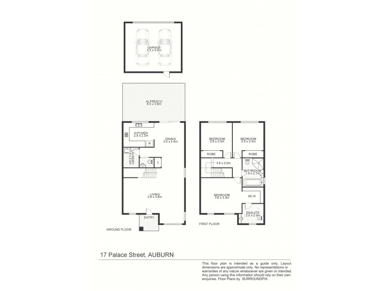 17 Palace Street, Auburn NSW 2144 Floorplan
