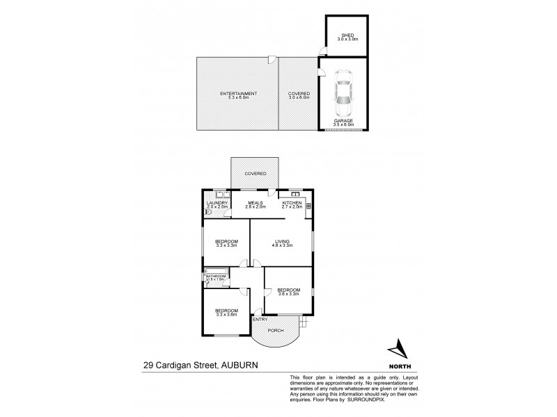 29 Cardigan Street, Auburn NSW 2144 Floorplan