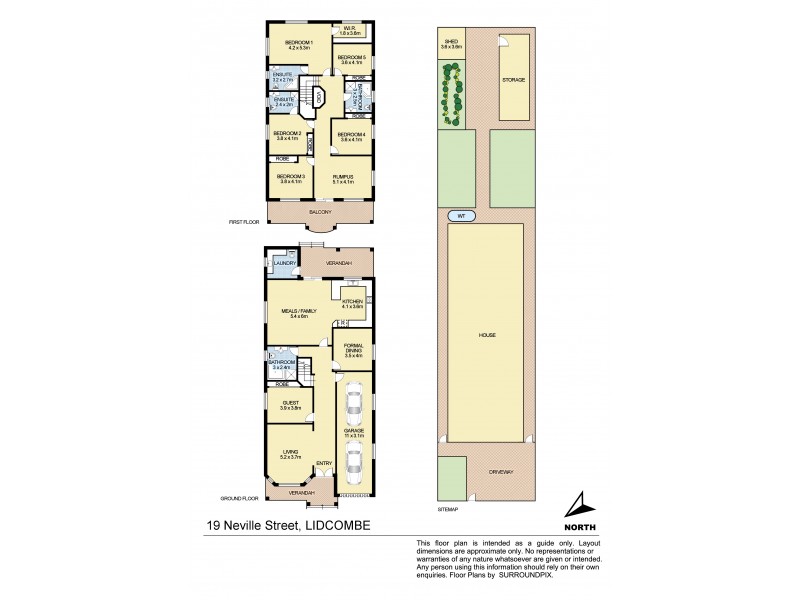 19 Neville Street, Lidcombe NSW 2141 Floorplan