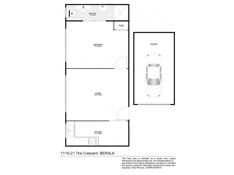 17/19-21 The Crescent, Berala NSW 2141 Floorplan