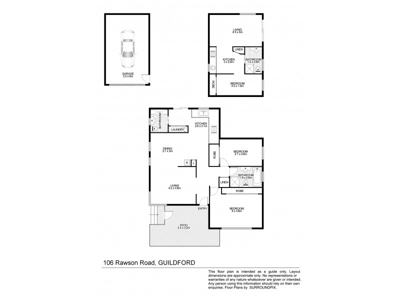 106 Rawson Road, Guildford NSW 2161 Floorplan