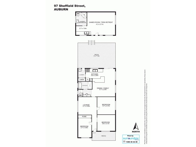 97 Sheffield St, Auburn NSW 2144 Floorplan