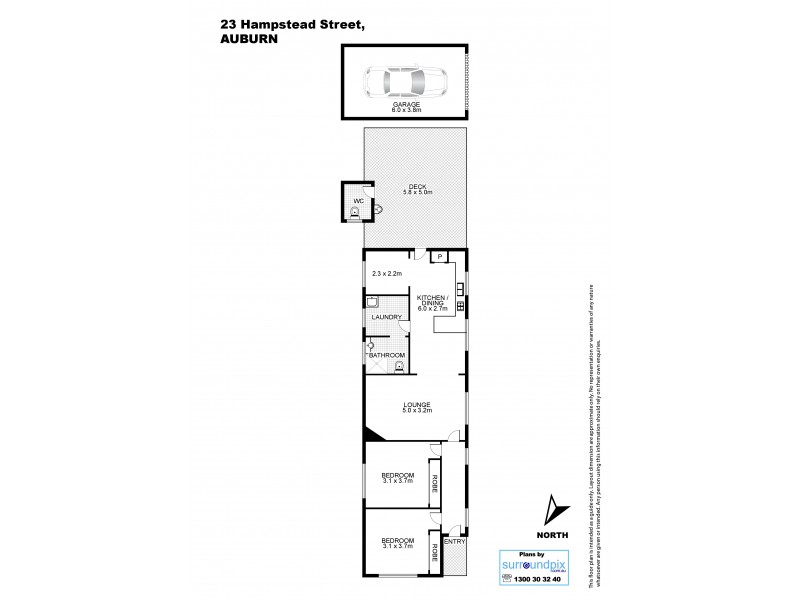 23 Hampstead Rd, Auburn NSW 2144 Floorplan