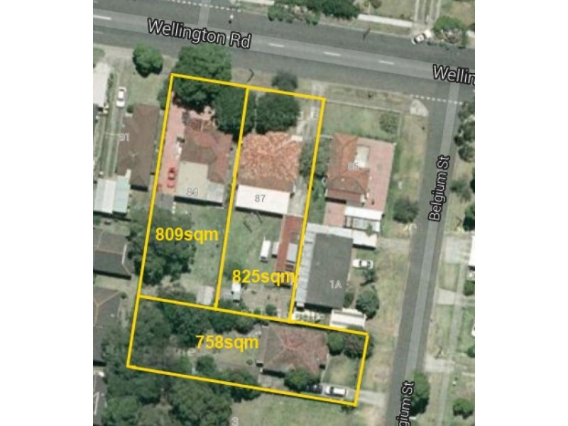 1 Belgium Street, 87 & 89 Wellington Road, Auburn NSW 2144