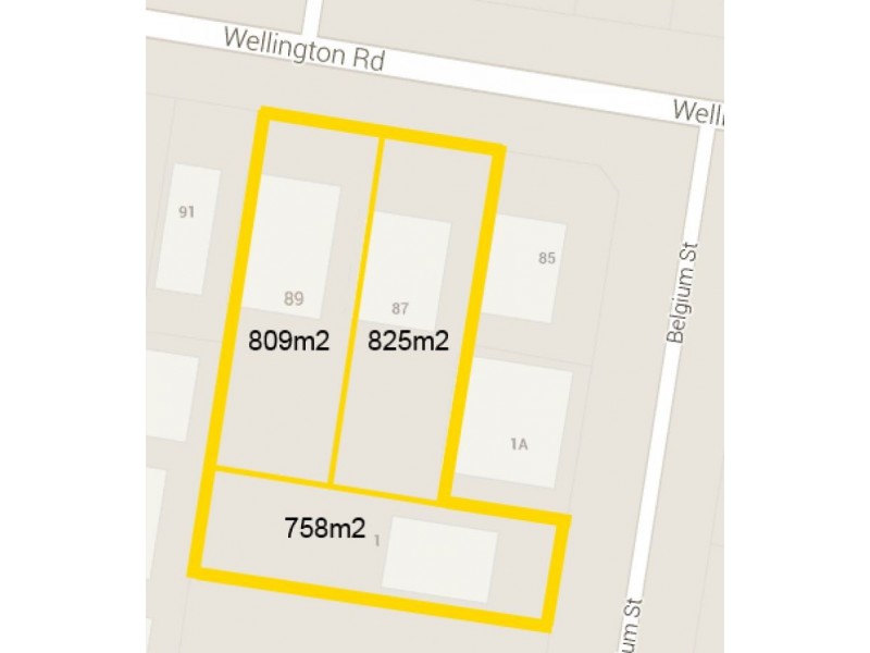 1 Belgium Street, 87 & 89 Wellington Road, Auburn NSW 2144