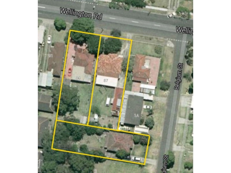 1 Belgium Street, 87 & 89 Wellington Road, Auburn NSW 2144