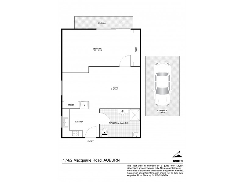 174/2 Macquarie Road, Auburn NSW 2144 Floorplan