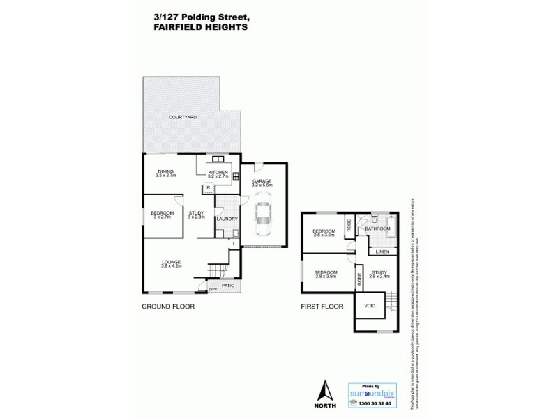 3/127 Polding St, Fairfield Heights NSW 2165 Floorplan