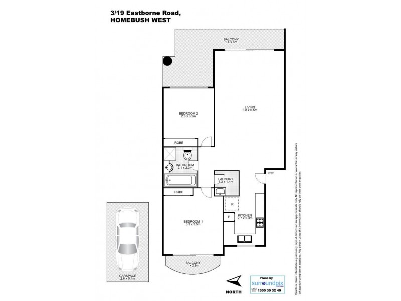 3/19 Eastbourne Road, Homebush West NSW 2140