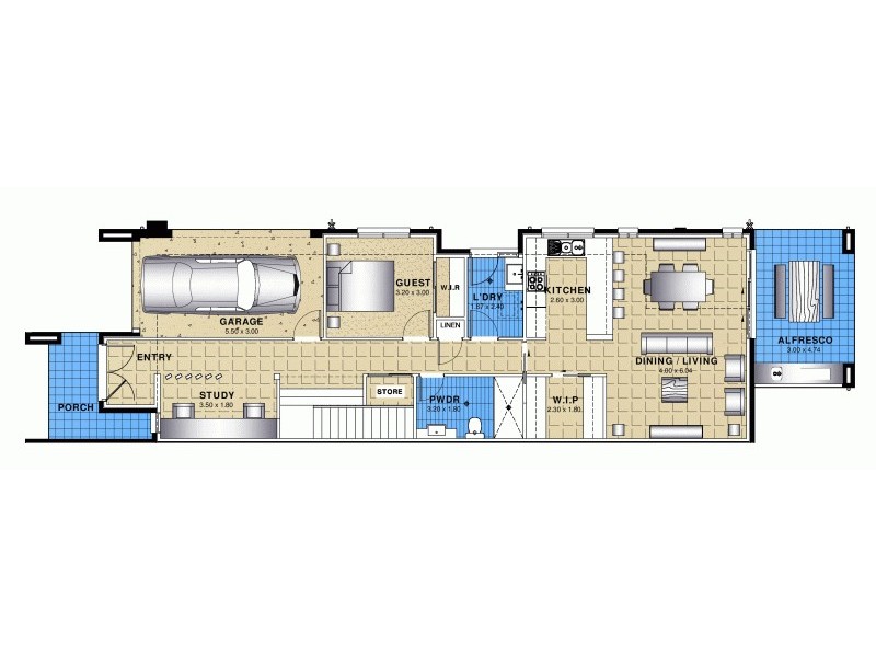1/30 Sheffield Street, Auburn NSW 2144 Floorplan