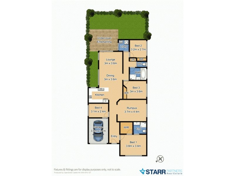 107 Greendale Terrace, Quakers Hill NSW 2763 Floorplan