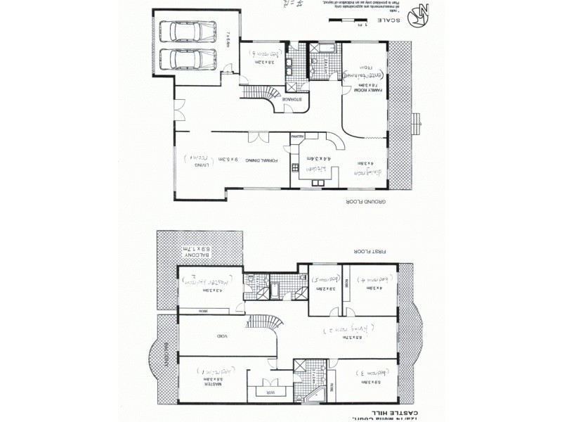 12a Melia Court, Castle Hill NSW 2154 Floorplan