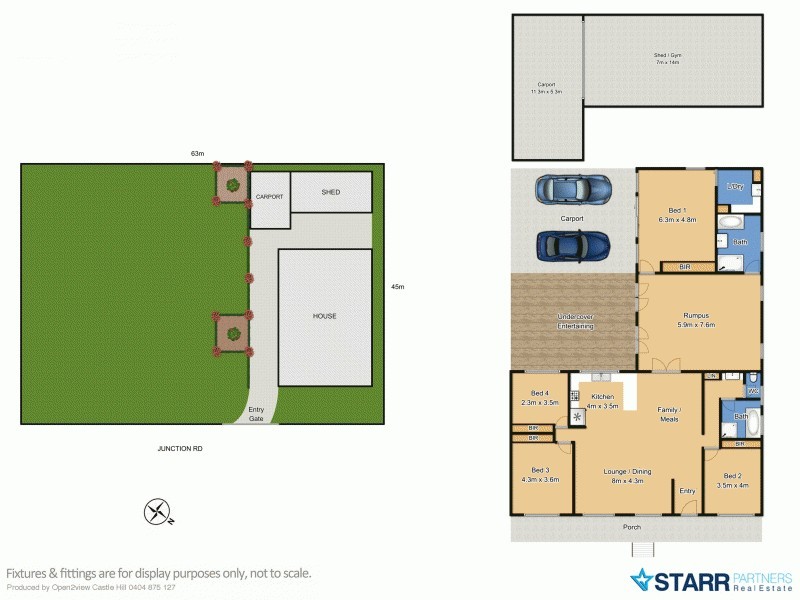 91 Junction Road, Riverstone NSW 2765 Floorplan