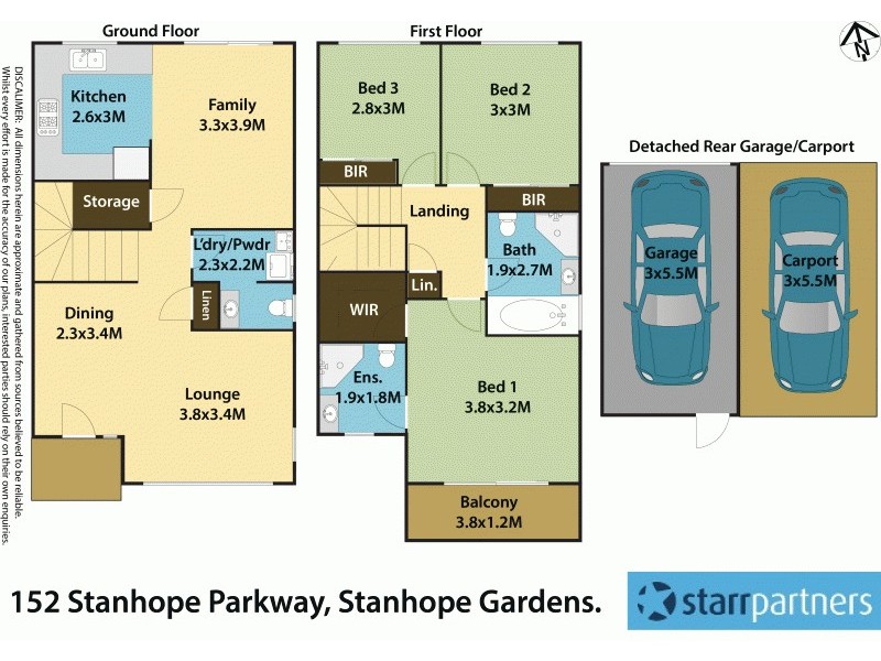 152 Stanhope Parkway, Stanhope Gardens NSW 2768 Floorplan