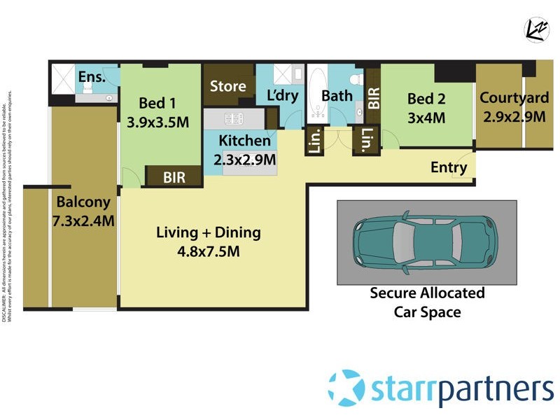106/29 Hunter Street, Parramatta NSW 2150 Floorplan