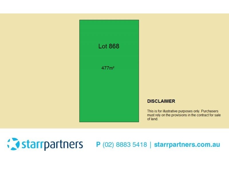 Lot 868 – 133 St Albans Road, Schofields NSW 2762