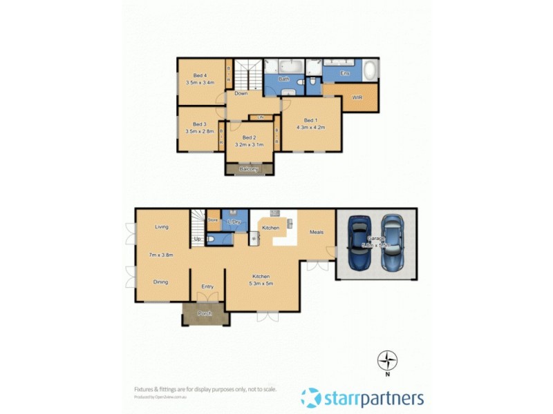 41 Linden Way, Bella Vista NSW 2153 Floorplan