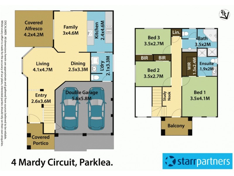 4 Mardy Court, Parklea NSW 2768 Floorplan