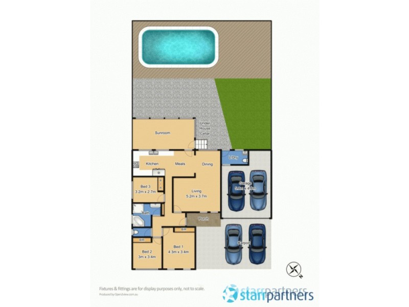17 Reading Ave, Kings Langley NSW 2147 Floorplan