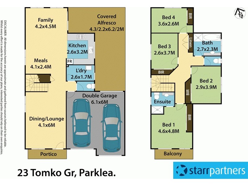 23 Tomko Grove, Parklea NSW 2768 Floorplan