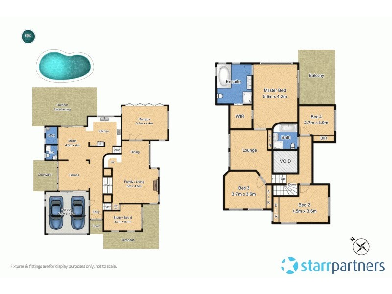 4 Homestead Court, Bella Vista NSW 2153 Floorplan