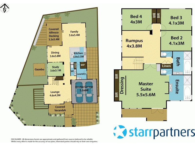 9 Meander Crescent, The Ponds NSW 2769 Floorplan