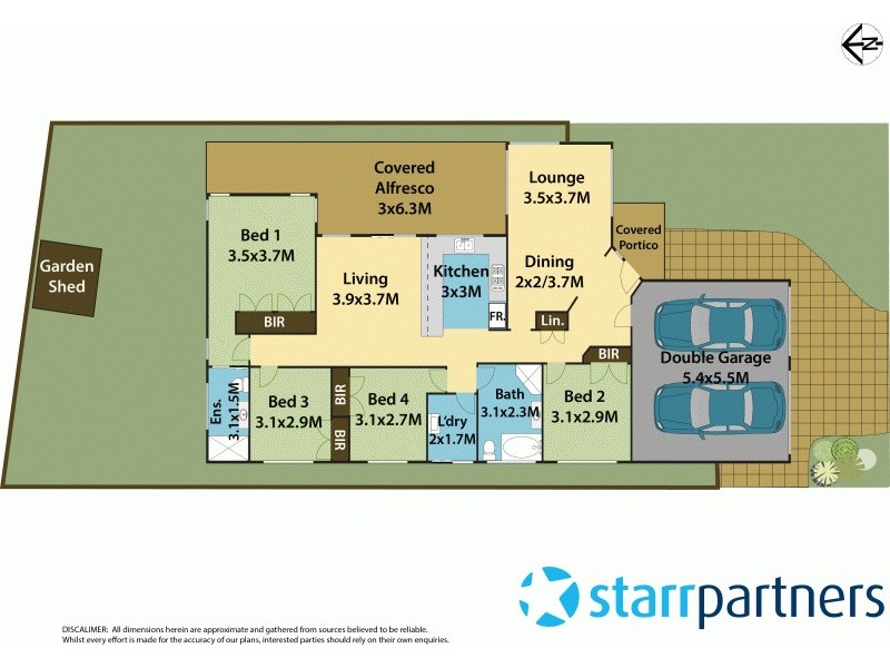 14 Elsie Way, Parklea NSW 2768 Floorplan