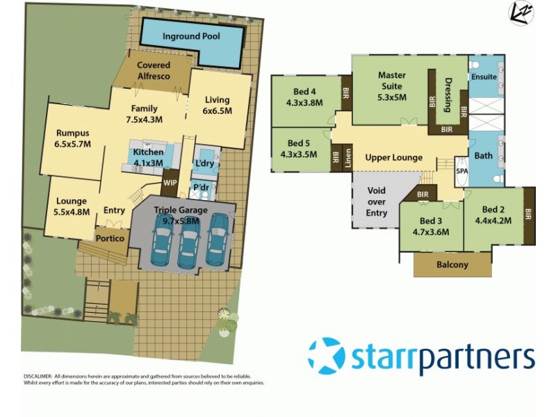 8 Bimbadgen place, Bella Vista NSW 2153 Floorplan