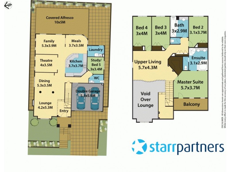 22 Laguna Street, Kellyville Ridge NSW 2155 Floorplan