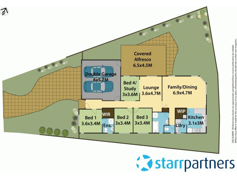 4 Dakota Court, Stanhope Gardens NSW 2768 Floorplan