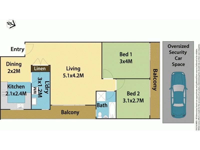 18/30 Alice Street, Harris Park NSW 2150 Floorplan