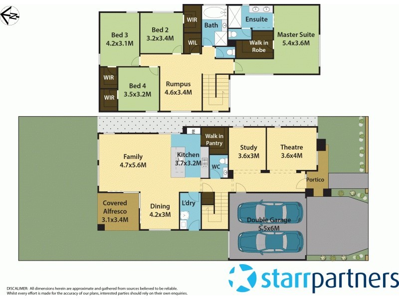 204 Elara Boulevard, Marsden Park NSW 2765 Floorplan